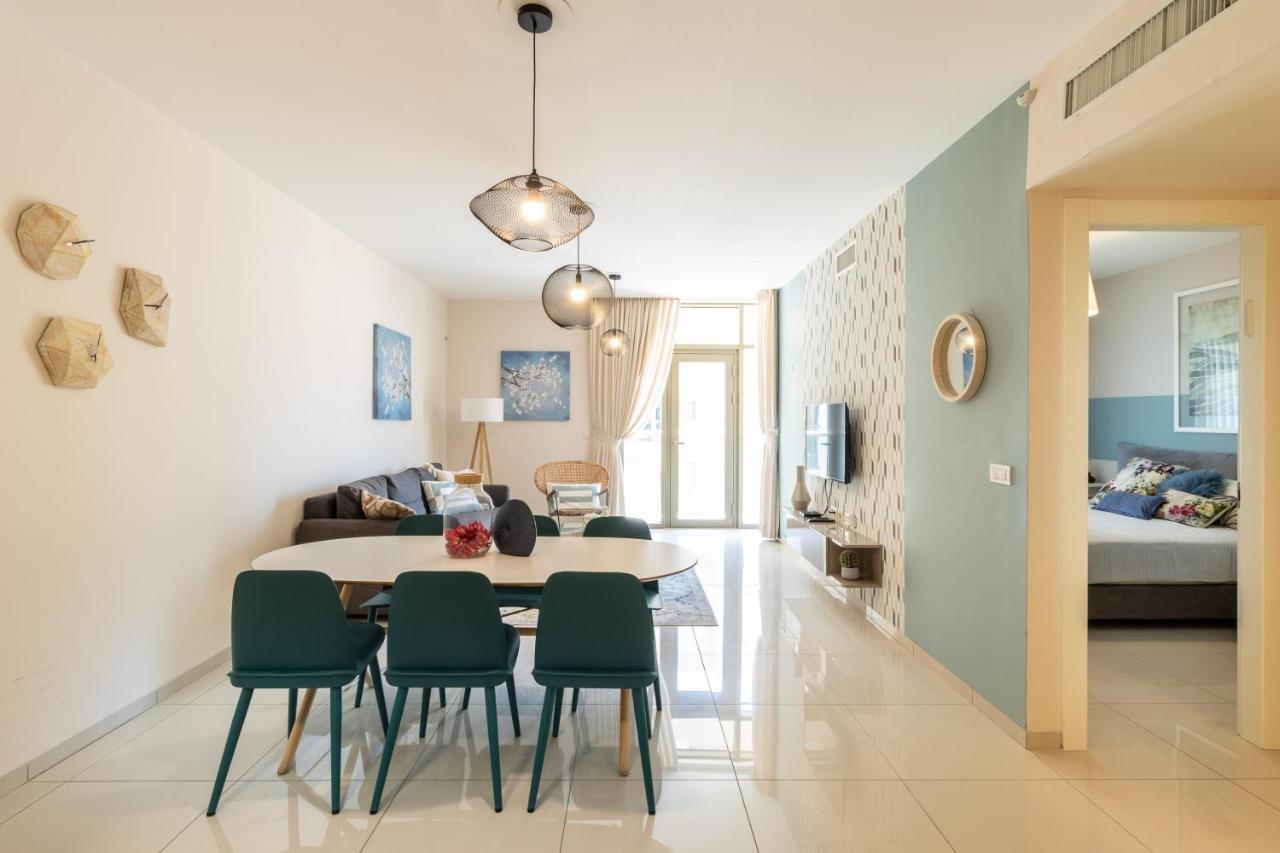 Luxury One-Bedroom Apartment/Parking In City Center 耶路撒冷 外观 照片